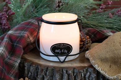 Holly & Ivy- 16-ounce Butter Glow Jar