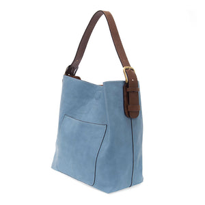 Classic Hobo Handbag- Tranquil Blue