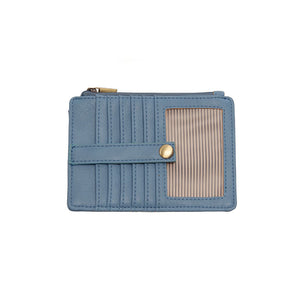 Penny Mini Travel Wallet- Tranquil Blue