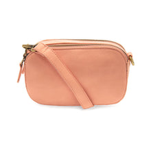 Load image into Gallery viewer, Layne Double Zip Mini Camera Crossbody- Crepe Pink