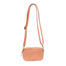 Load image into Gallery viewer, Layne Double Zip Mini Camera Crossbody- Crepe Pink