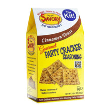 Load image into Gallery viewer, Cinnamon Toast Gourmet Party Cracker Seasoning Kit