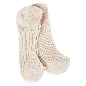 World's Softest Socks Ladies Low Cut/No Show Beige