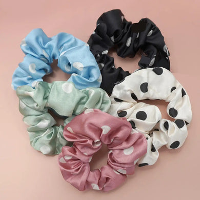 Polka Dot Scrunchies