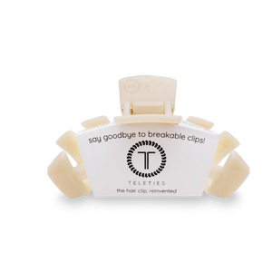 Teleties Medium Hair Clip- Almond