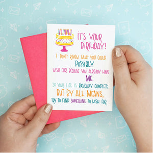 It's Your Birthday Card