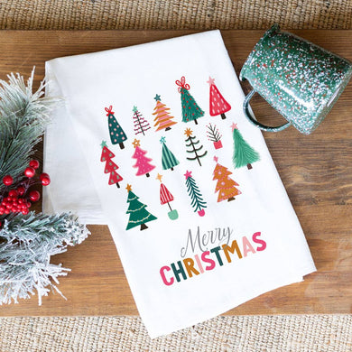 Christmas Tree Tea Towel