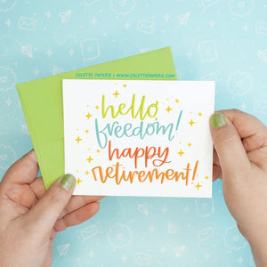 Happy Retirement Greeting Card