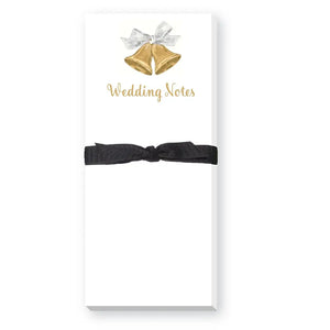 Wedding Notes Skinny Notepad