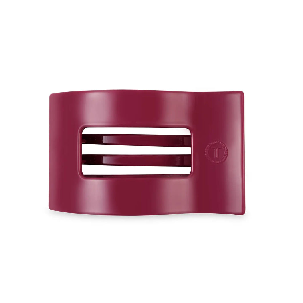 Teleties Medium Flat Rectangle Hair Clip-  Wild Side