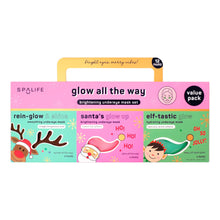 Load image into Gallery viewer, Christmas Holiday Glow All the Way Brightening Undereye Mask Set – Gift Set