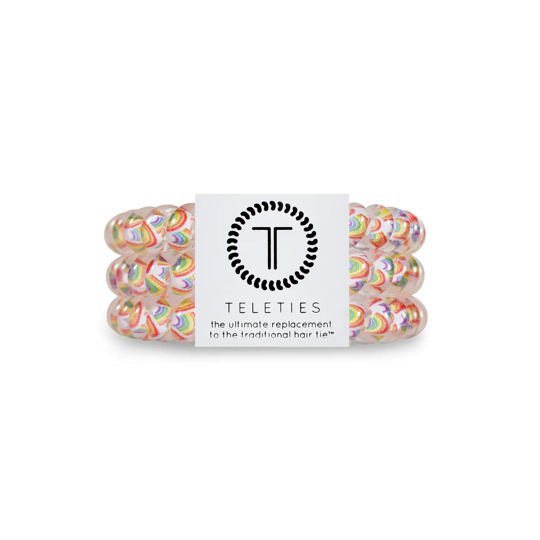 Rainbow Daze Teleties Small 3-Pack Hair Tie