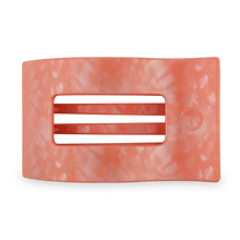 Load image into Gallery viewer, Teleties Medium Flat Rectangle Hair Clip- Dreamsicle