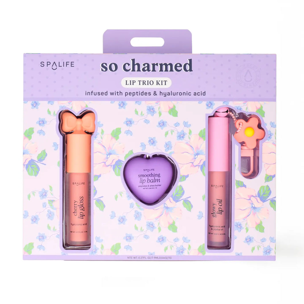 Christmas Holiday So Charmed Lip Trio Gift Set