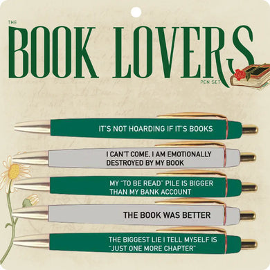 The Book Lovers Pen Set