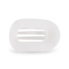 Load image into Gallery viewer, Coconut White Medium Flat Round Clip