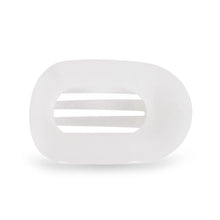 Load image into Gallery viewer, Coconut White Large Flat Round Clip