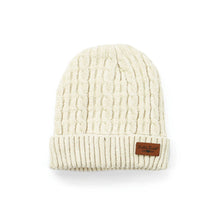 Load image into Gallery viewer, Britt&#39;s Knits cable knit chenille Beanie- Oatmeal
