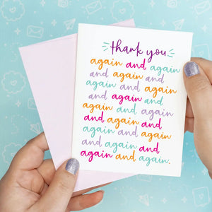 Thank You Greeting Card