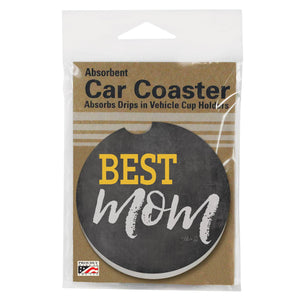 Best Mom Absorbent Stone Car Coaster 1 Pack