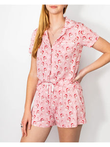 Candy Cane Cutie Sleep Shorts