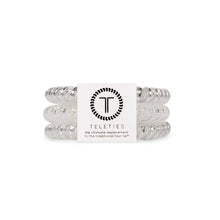 Load image into Gallery viewer, Silver Slay Teleties Small 3-Pack Hair Tie