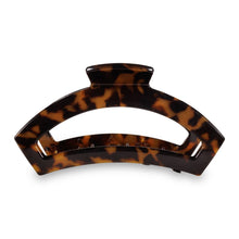 Load image into Gallery viewer, Teleties Open Medium Hair Clip- Tortoise