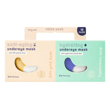 Load image into Gallery viewer, Hydrate &amp; Glow Masks Hydrogel Undereye Duo Masks - 12 Pairs