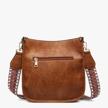 Load image into Gallery viewer, Chloe Crossbody with Guitar Strap-Brown