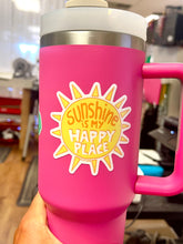 Load image into Gallery viewer, Sunshine Is My Happy Place Vinyl Sticker