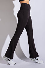 Load image into Gallery viewer, Original Buttery Soft Full Length Flared Yoga Pants- Black