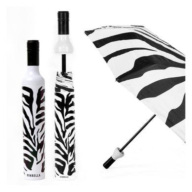 Zebra Print Bottle Umbrella