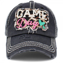 Load image into Gallery viewer, Game Day Vintage Distressed Baseball Cap