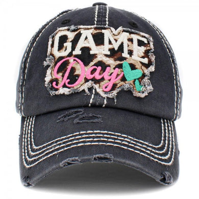 Game Day Vintage Distressed Baseball Cap