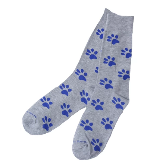 Grey Paw Socks