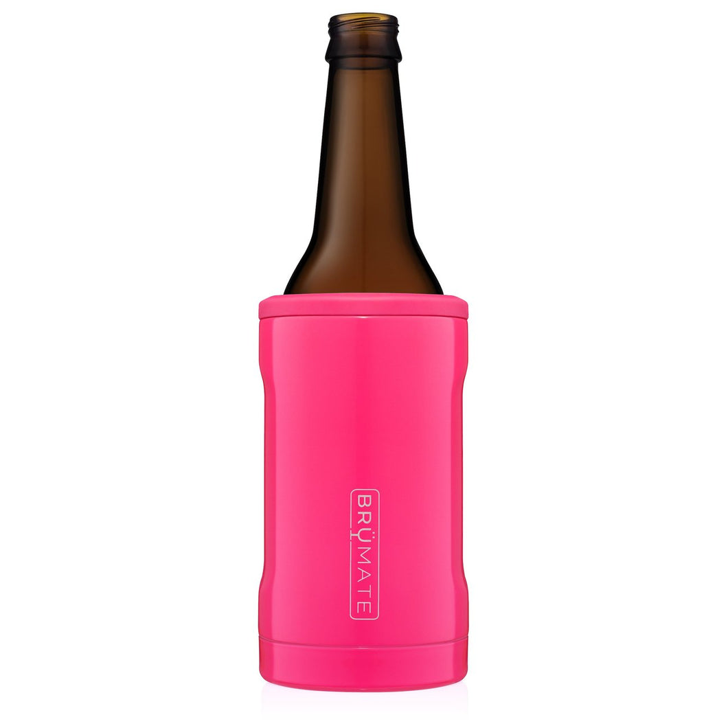 Neon Pink Brumate Hopsulator Bott'l (12OZ BOTTLES)