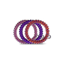 Load image into Gallery viewer, Clemson University Teleties Small 3-Pack Hair Tie