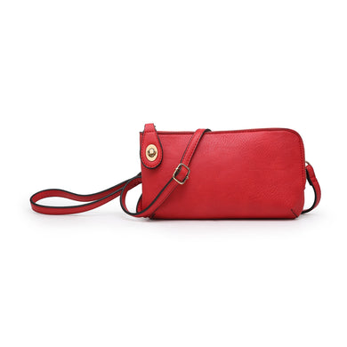 Kendall Crossbody/Wristlet- Red