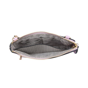 Kendall Twist Lock Crossbody/Wristlet- Clay