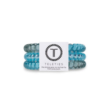 Load image into Gallery viewer, Ocean Breeze Teleties Small 3-Pack Hair Tie