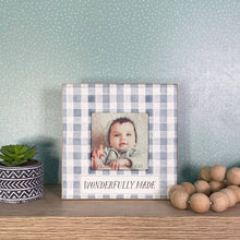 Load image into Gallery viewer, Wonderfully Made Baby Picture Frame