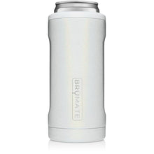 Load image into Gallery viewer, Glitter White Brumate Hopsulator Slim 12oz Slim Cans