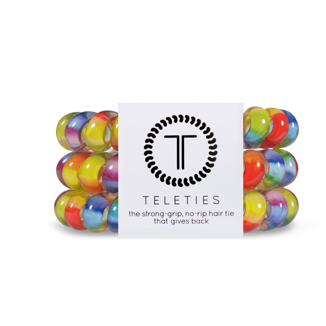 Pride Teleties Large 3-Pack Hair Ties