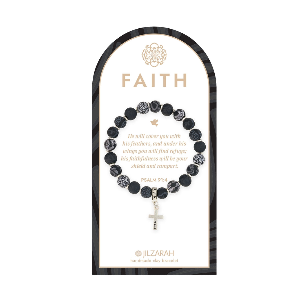Black Faith Bracelet
