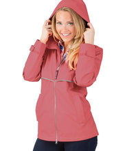 Load image into Gallery viewer, Ladies Charles River Rain Jacket-Mauve