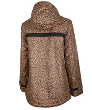 Load image into Gallery viewer, Ladies Charles River Rain Jacket in Animal Print