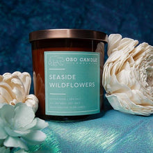 Load image into Gallery viewer, Seaside Wildflowers Soy Candle - 8 oz