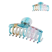 Load image into Gallery viewer, Multicolor Acetate Claw Hair Clip- Several colors