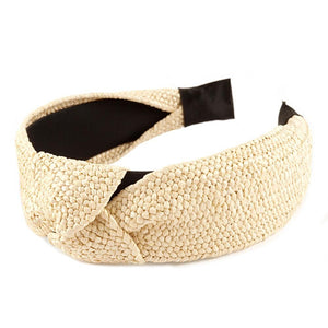Rattan Wide Knotted Headband