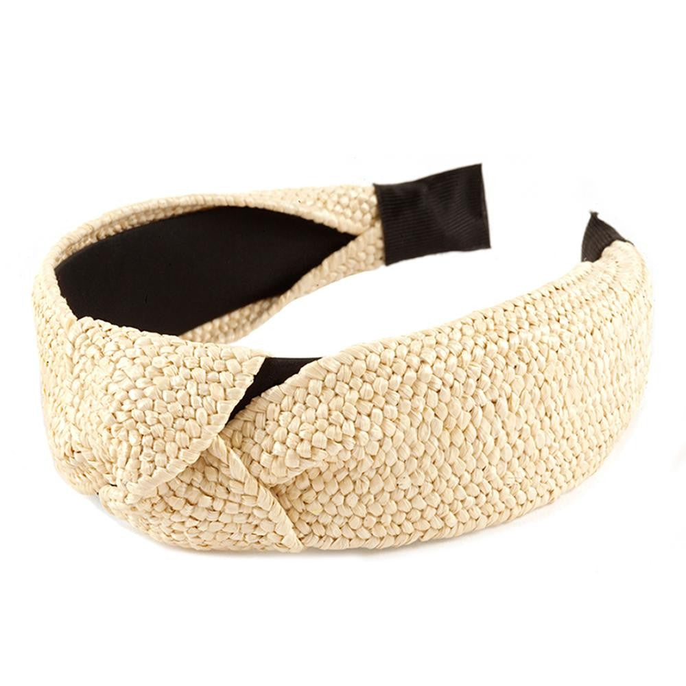 Rattan Wide Knotted Headband